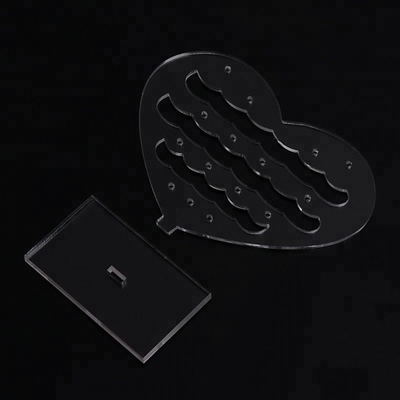 एक्रिलिक मेकअप आभूषण प्रसाधन सामग्री विस्तार किट Earring प्रदर्शन स्टैंड