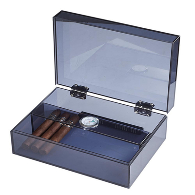 शीर्ष ग्रेड अनुकूलित humidor एक्रिलिक सिगार प्रदर्शन बॉक्स
