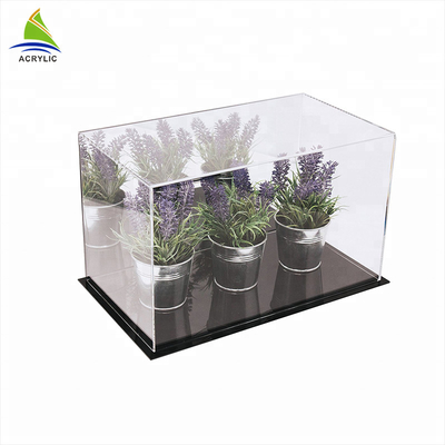 पारिस्थितिकी के अनुकूल एक्रिलिक स्टोरेज बॉक्स Plexiglass खिलौना एक्रिलिक प्रदर्शन प्रकरण