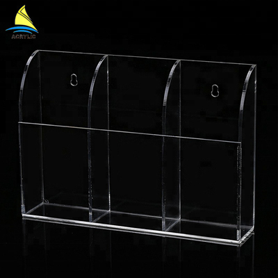 दीवार घुड़सवार एक्रिलिक दुकान प्रदर्शन सेल फोन भंडारण रैक Plexiglass बॉक्स स्टैंड