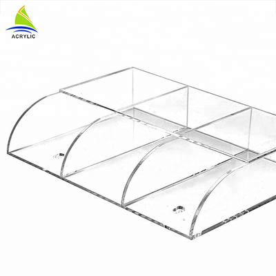 दीवार घुड़सवार एक्रिलिक दुकान प्रदर्शन सेल फोन भंडारण रैक Plexiglass बॉक्स स्टैंड