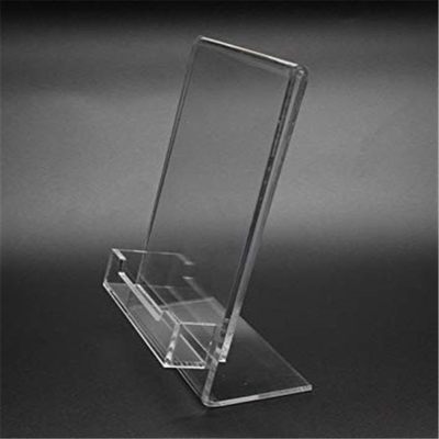 5 &quot;एक्स 7&quot; लूसाइट Plexiglass एक्रिलिक Slanted सम्मिलित करें व्यवसाय कार्ड पॉकेट के साथ साइन धारक